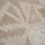 Soft Color Turkish Antique Small Handmade Traditional Door Mat Small Rug