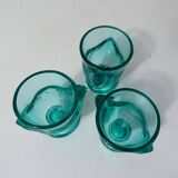 turquoise chicken egg cups