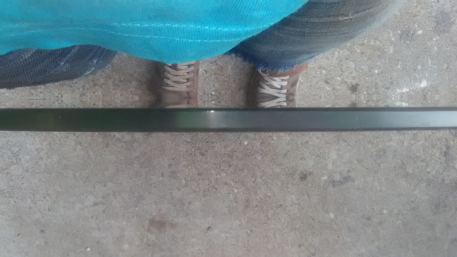 Art deco coffee table mirror