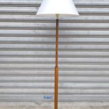 Scandinavian teak floor lamp 1960