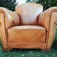 Paire de fauteuils club 1950