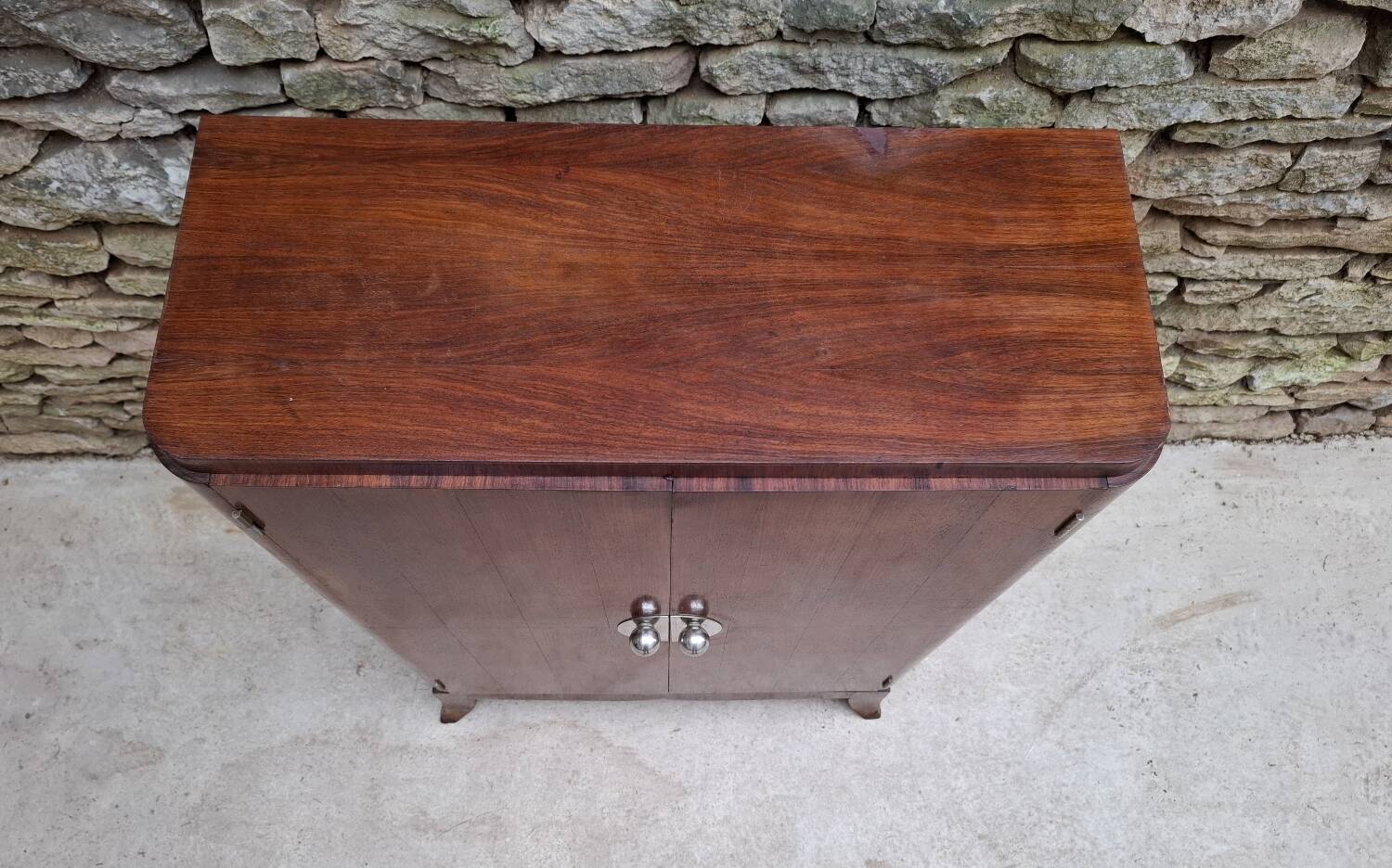 Art Deco wardrobe height 100 cm