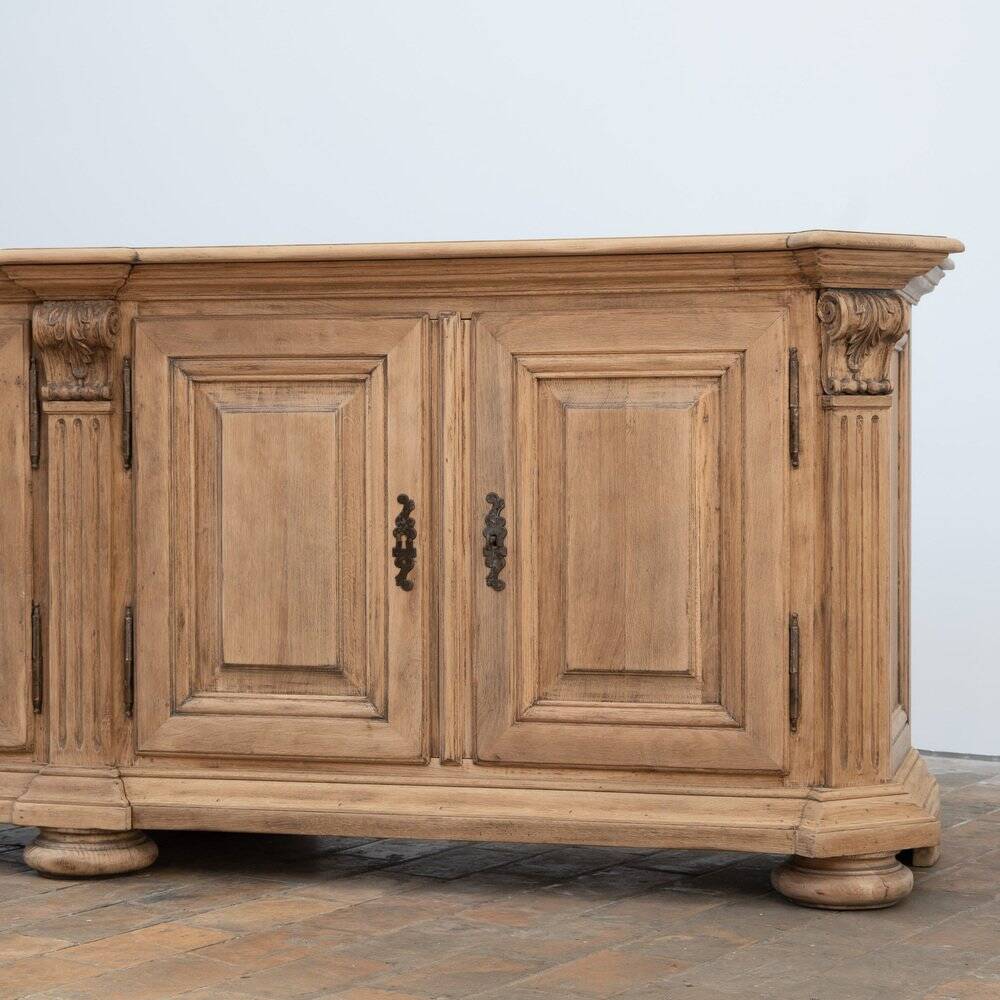 Grand buffet en chêne vintage, 1950