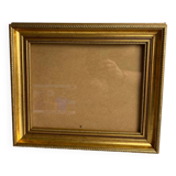 Glazed carved wooden frame