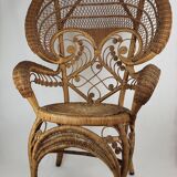 Emmanuelle Peacock Armchair 1960s