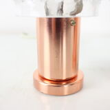 1970s Pair of Copper Table Lamps by Kamenický Šenov, Czechoslovakia