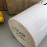 "Beaujolais" white ceramic bottle