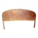 Vintage bamboo, rattan and cane headboard – 140 cm