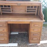 American oak desk