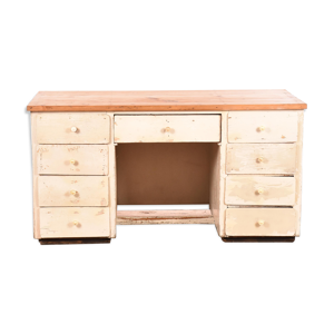 Ancien établi de bureau