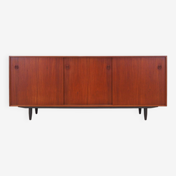 Buffet en teck, design danois, années 1970, production : Danemark