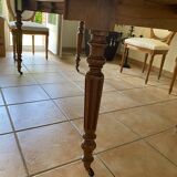 Solid wood table