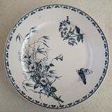 2 assiettes terre de fer Sarreguemines
