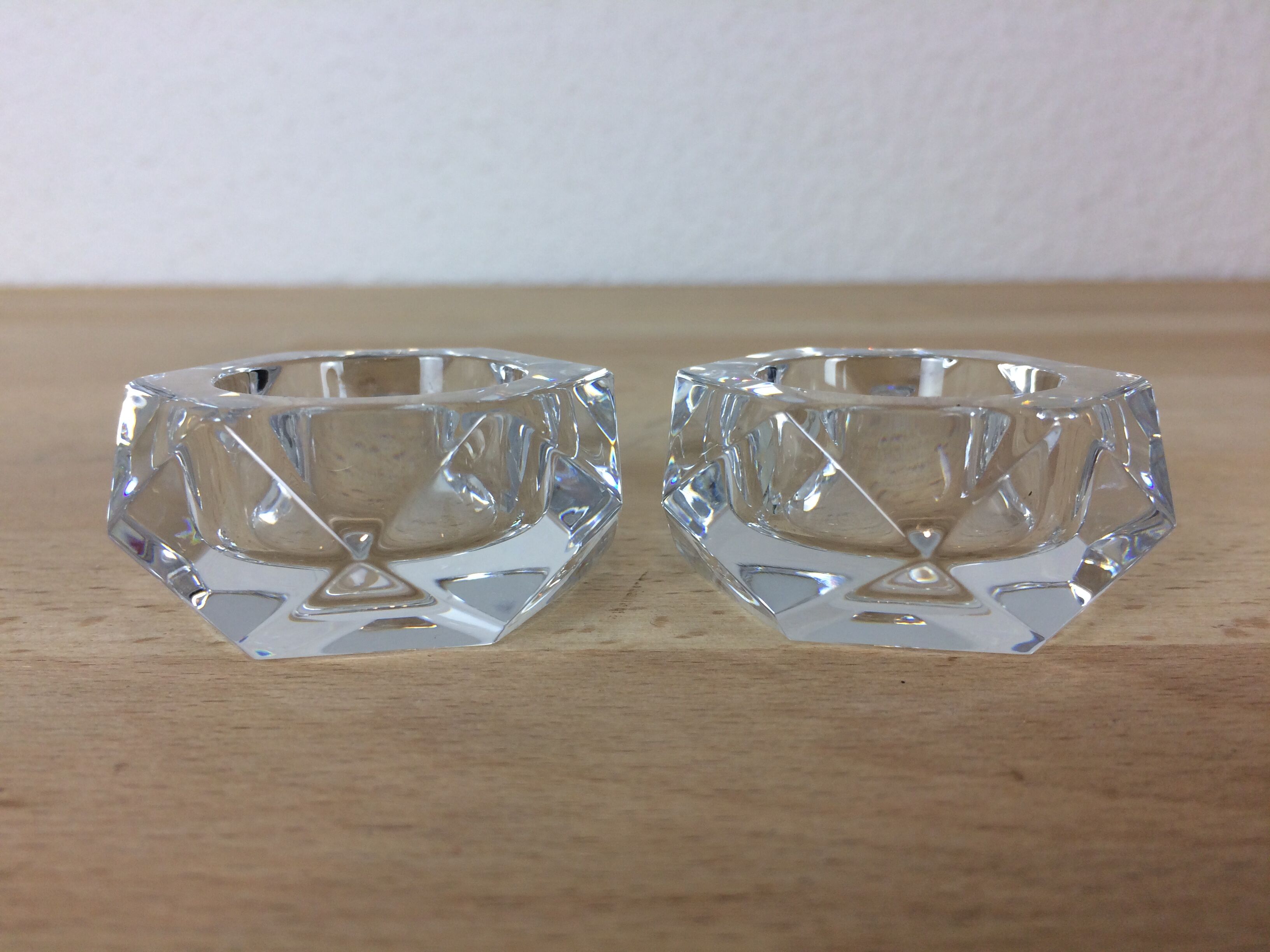 Crystal Baccarat salts, salt shaker