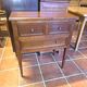 Louis XVI style commode in solid cherry wood.