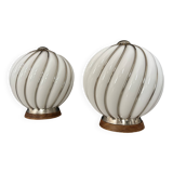 Lampe Adolf Loos, verre de Murano