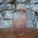 Vase in vintage glazed stoneware