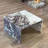 Marble coffee table calacatta viola