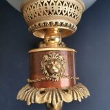 Pair of bronze wall sconces in Empire/Napoleon III style.