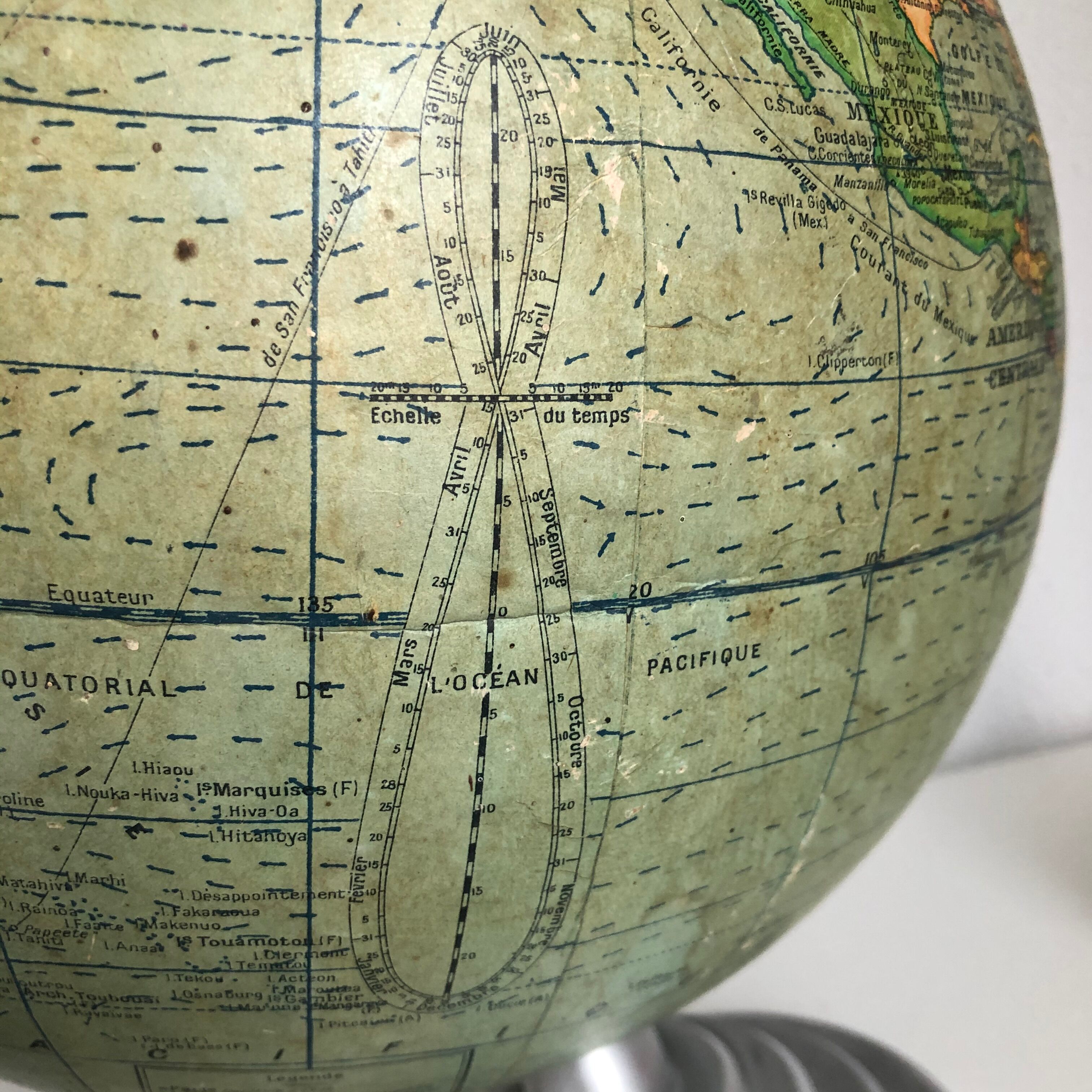 Globe Girard Barrère and Thomas vintage 1950 - 44 cm