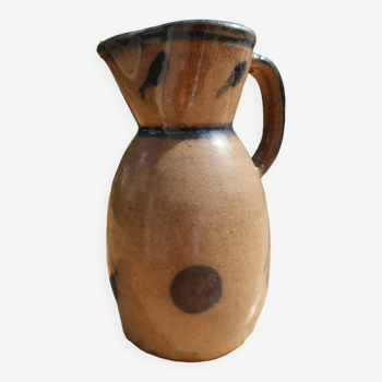 Vintage ceramic pitcher or carafe or jug