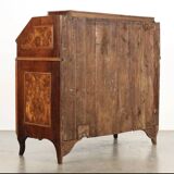 Antique Baroque Walnut Furniture 3 Drawers Italy 18th Century