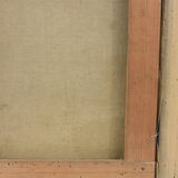 Oil on canvas seascape