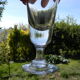 Set of 2 glass absinthe glasses