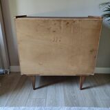 Scandinavian-style vintage teak-style commodity