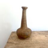 Bouteille ancienne ou jarre en terre cuite