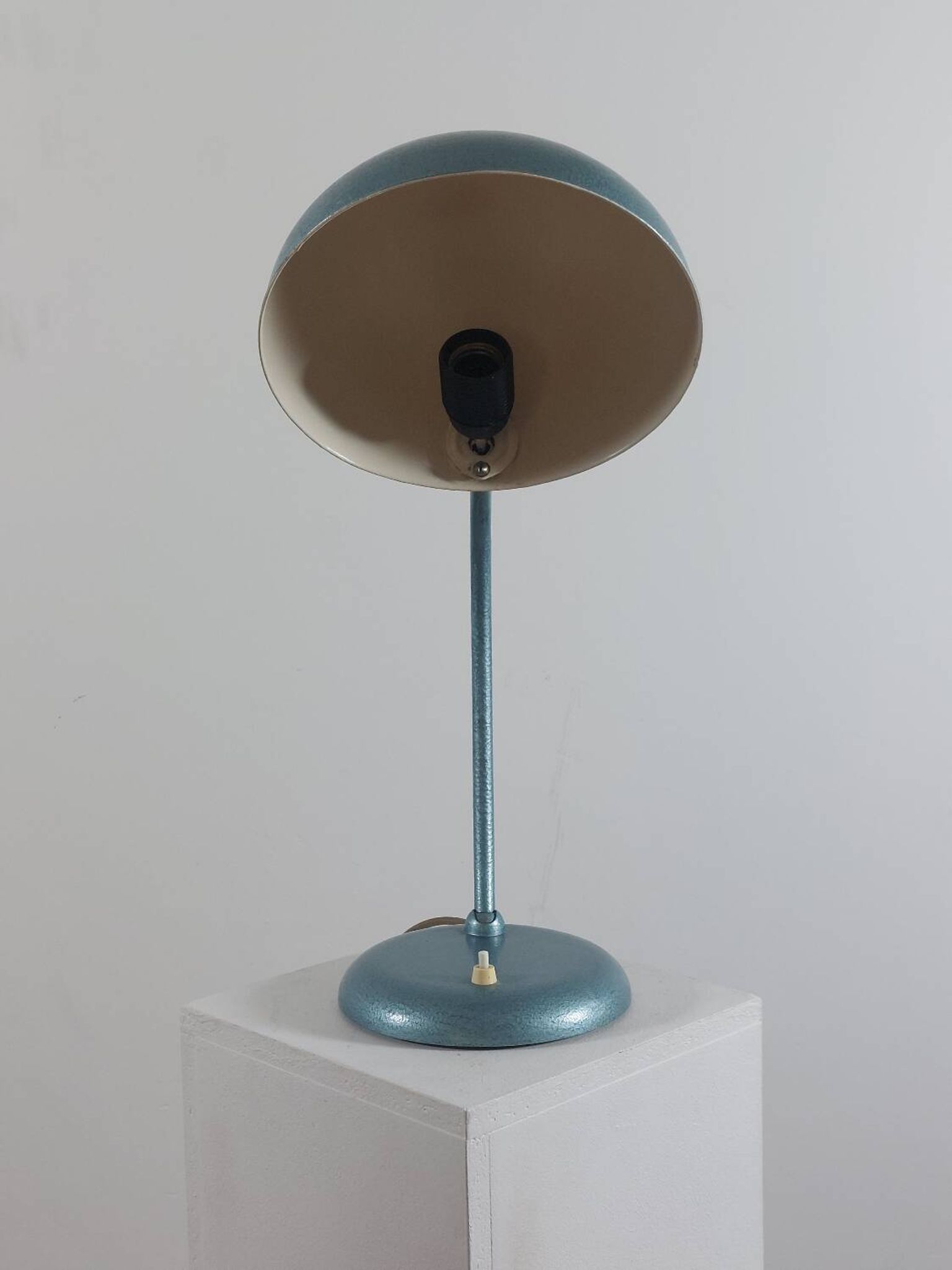 Bauhaus-style workshop desk lamp from the 1940s by Gebrüder Cosack