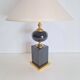 Vintage Regency Brass Table Lamp from Le Dauphin, 1970s