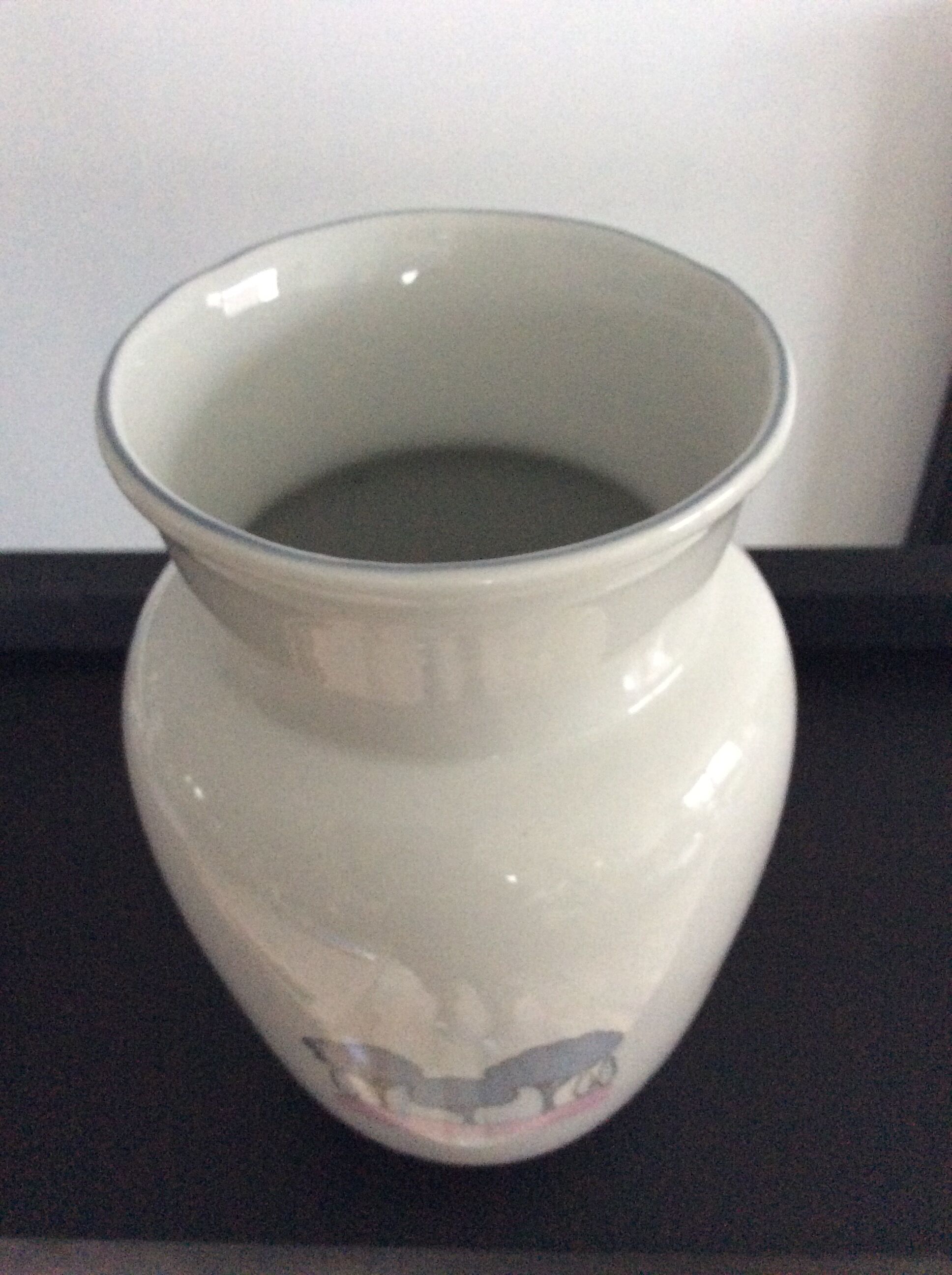 Alpac porcelain vase from the 70s and 80s