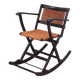 Mid century folding rocking chairs F.lli Reguitti 1950s