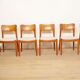 6 chaises de salle à manger | John Mortensen | Niels Koefoed | Modèle Ole | Teck