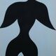 Jean arp: bird man - stencil