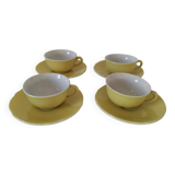 vintage cups and saucers set