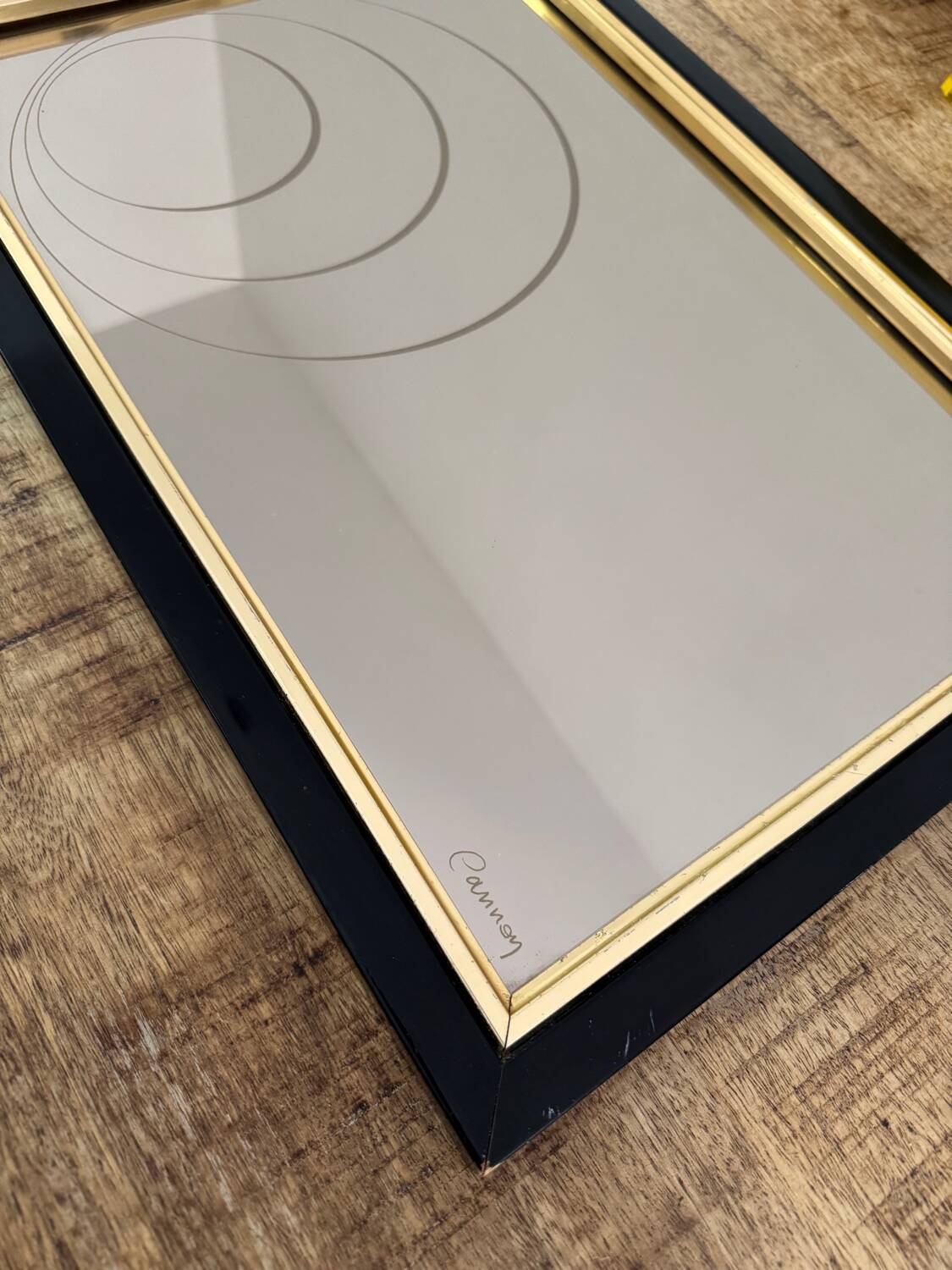 Vintage mirror frame