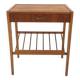 Table de chevet scandinave en teck, Suède, 1960
