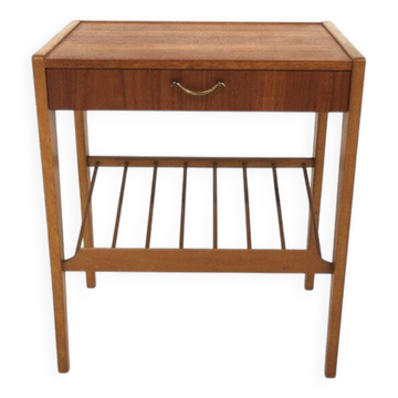 Scandinavian teak bedside table, Sweden, 1960