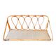 1960s rattan wall shelf