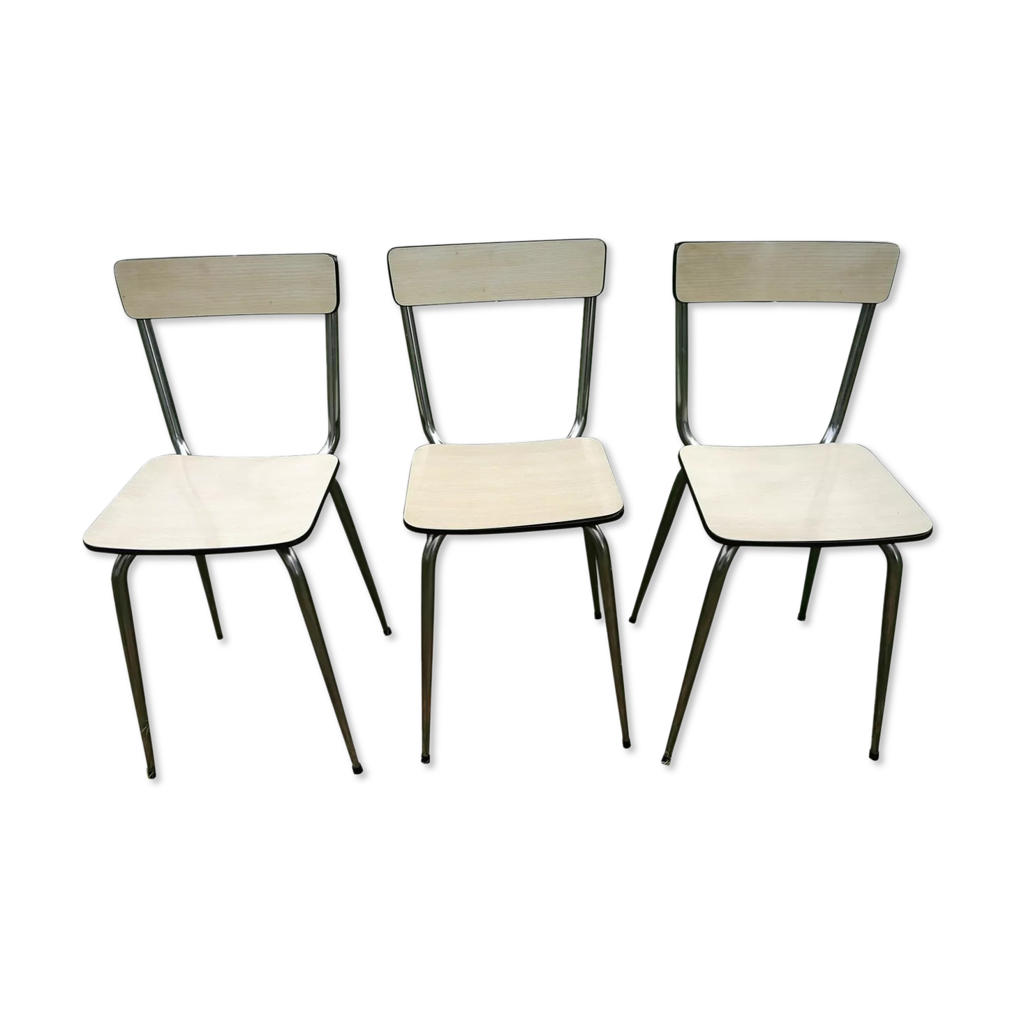 Set of Formica chairs