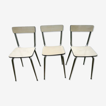 Set of Formica chairs