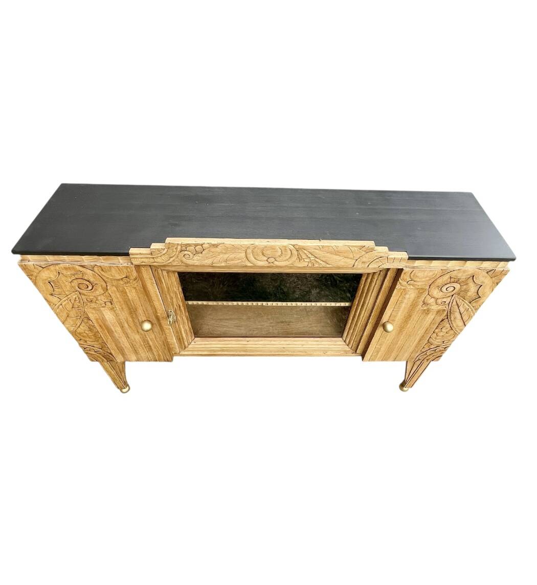 Art Deco oak sideboard