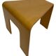 Table d’angle en bois courbé moderne du milieu du siècle années 1970