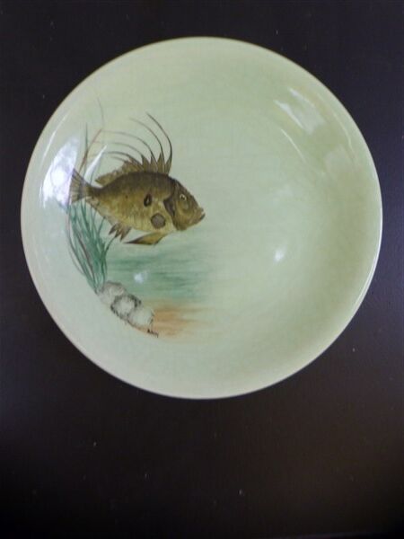 Plates Proceram fish 1950