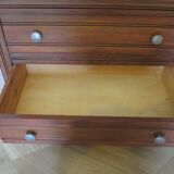 Art Deco chest of drawers - 1950s - mustache-style legs - vintage