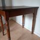 Turned leg desk
