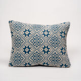 Coussin bleu 40x50 cm