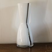 Vase vintage en verre opaque
